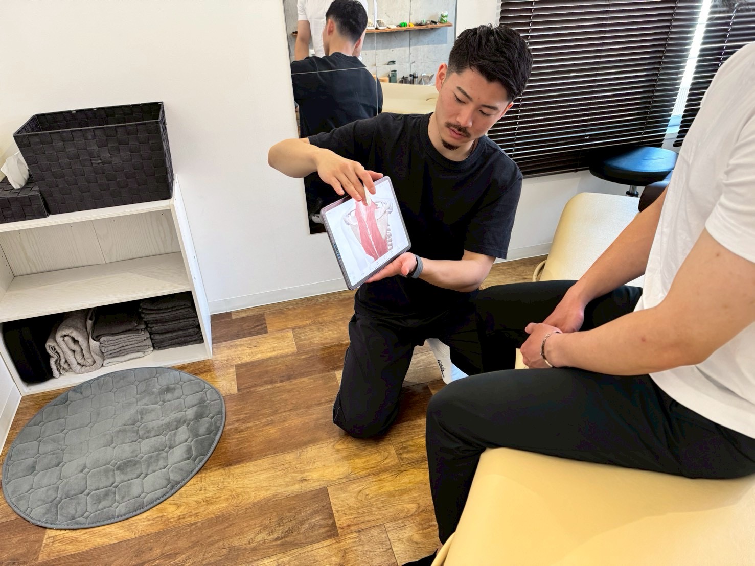 パーソナルストレッチのセッション